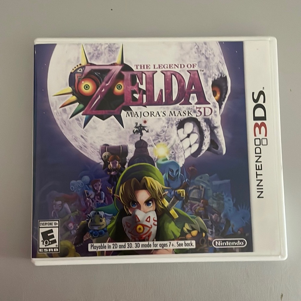 The Legend of Zelda Majora’s Mask Nintendo 3DS Game